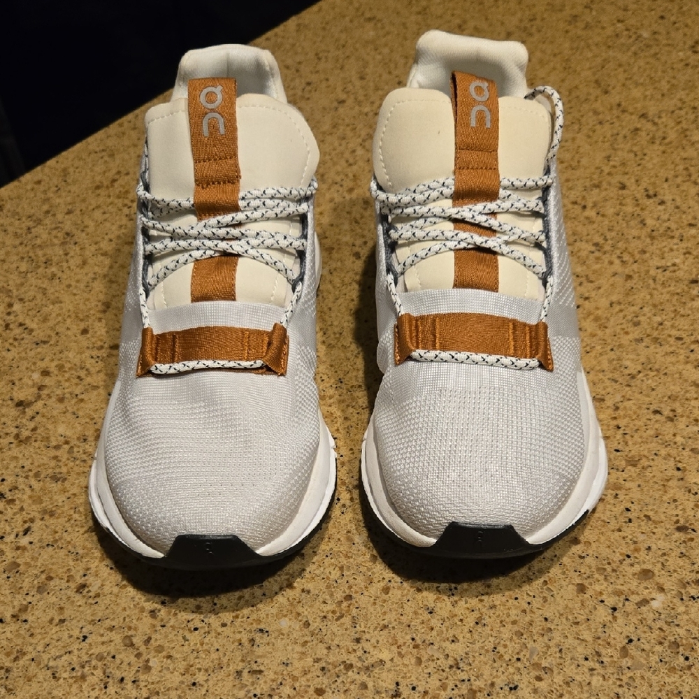 On Cloud Nova White & Pearl Athletic Shoes